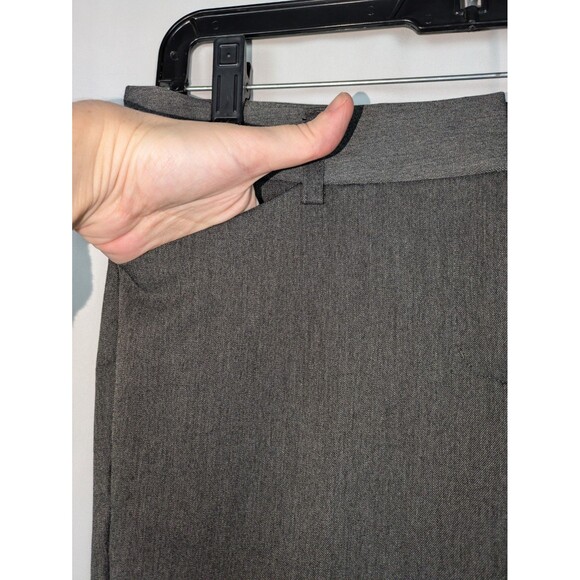 NWT Express Pants 4 Women's Gray Barely Bootcut Editor Dress Pants Trousers - Picture 3 of 8